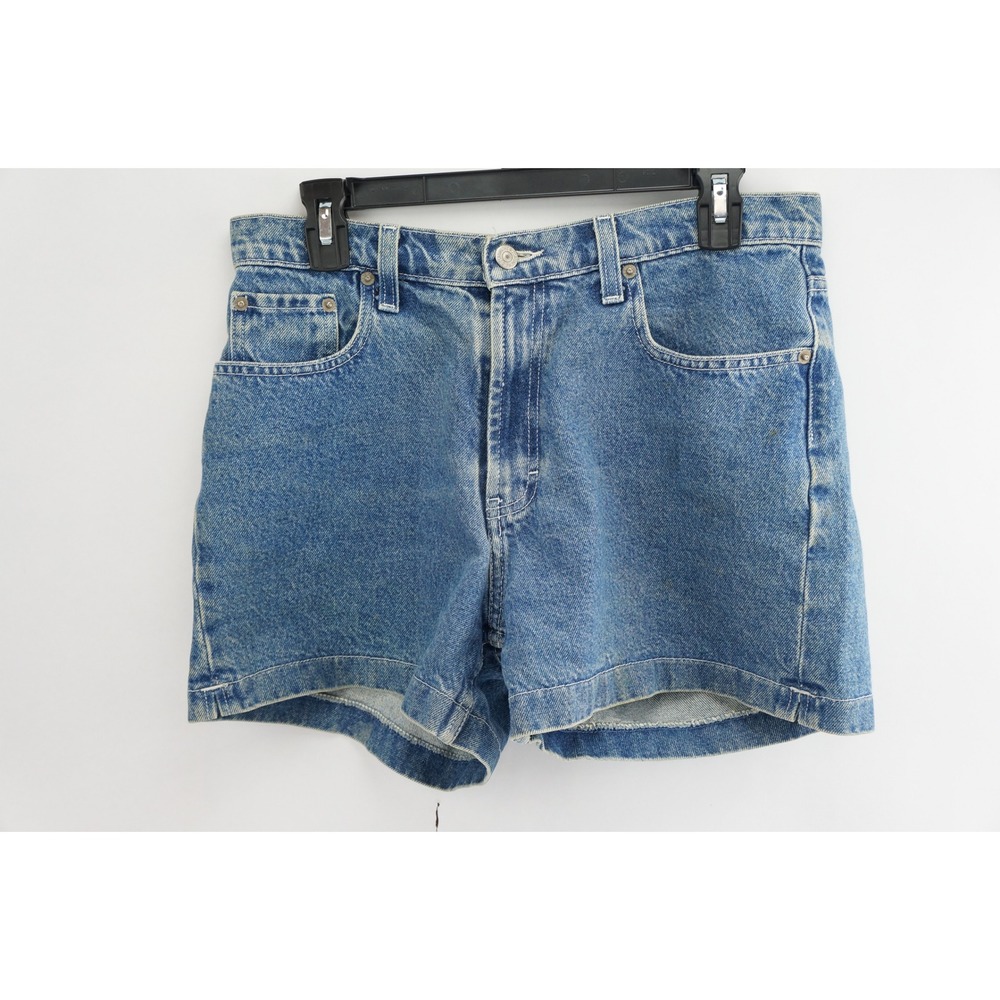 Jordache Denim Shorts Womens 11/12 Blue High Waisted Vintage Excellent